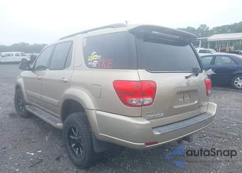 2005 Toyota Sequoia Sr5 V8 z USA, uszkodzony, nr VIN 5TDBT44A45S236875